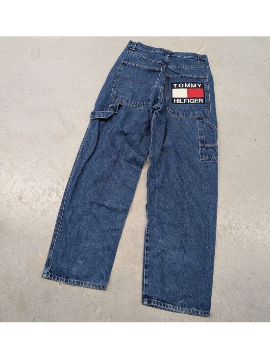 Tommy Hilfiger Other - Vintage Boot Tommy Hilfiger Big Patch Carpenter Jeans